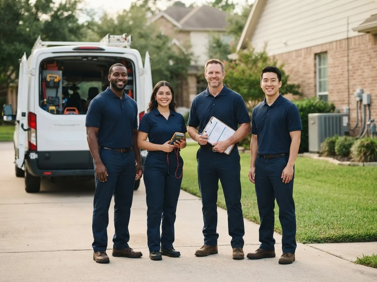 Certified HVAC technician near College Station, AR